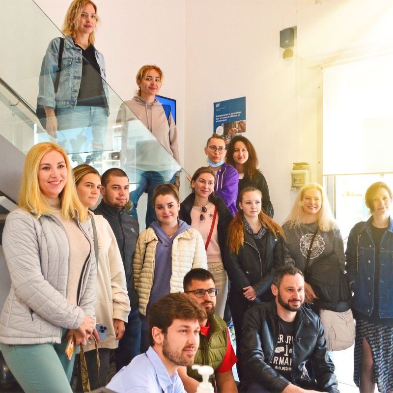 Group welcome at Flynt Education