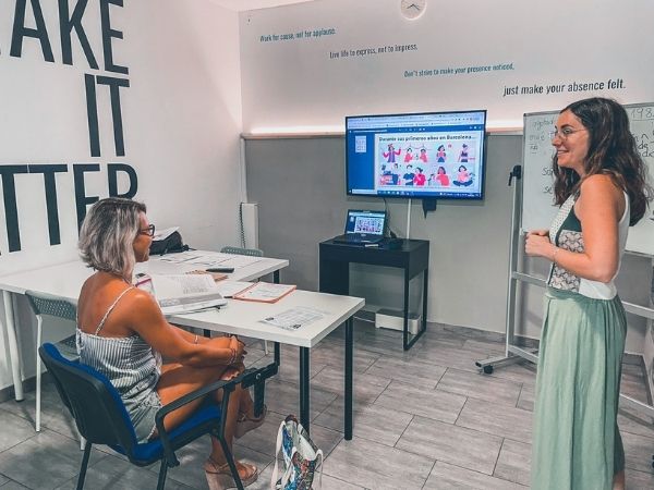 One-on-one Spanish lesson